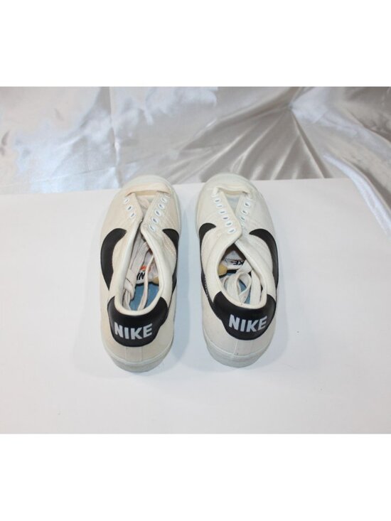 Vintage Nike Shoes Bruin Canvas White / Black Size 8 w/ Original Box main image 10